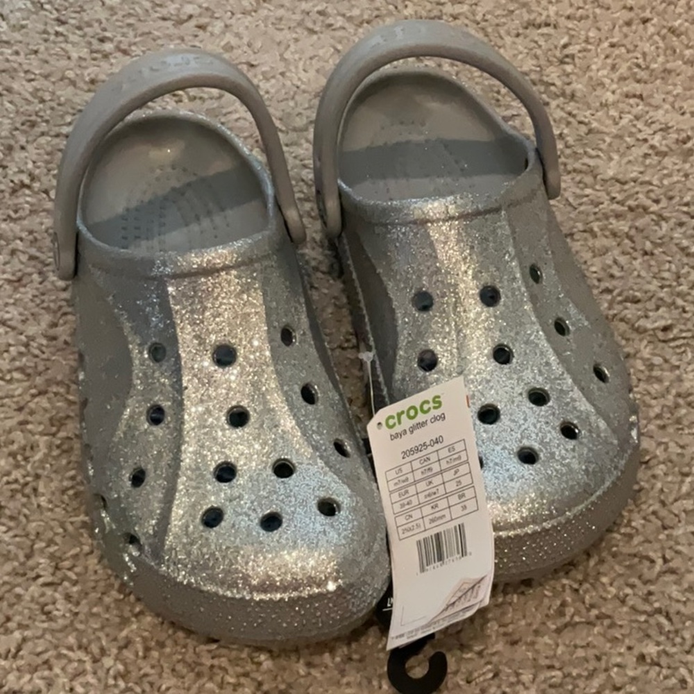 Crocs Baya glitter clog